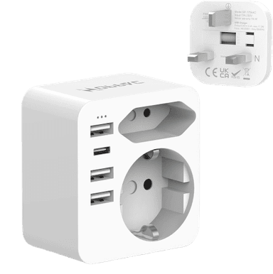 French to UK Plug Adapter