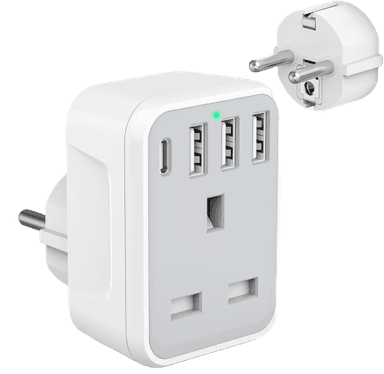 UK to European Travel Adaptor