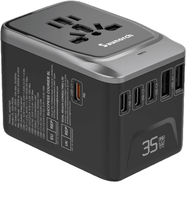 Universal Travel Adapter, PD 35W